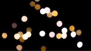 Free Midnight Crowd bokeh effect overlay with black background