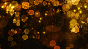 Free Balinese Mind bokeh effect overlay with black background