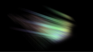 Free Chromatic Bow prism effect overlay with black background