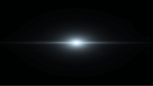 Free Basic Light lens flare effect overlay with black background